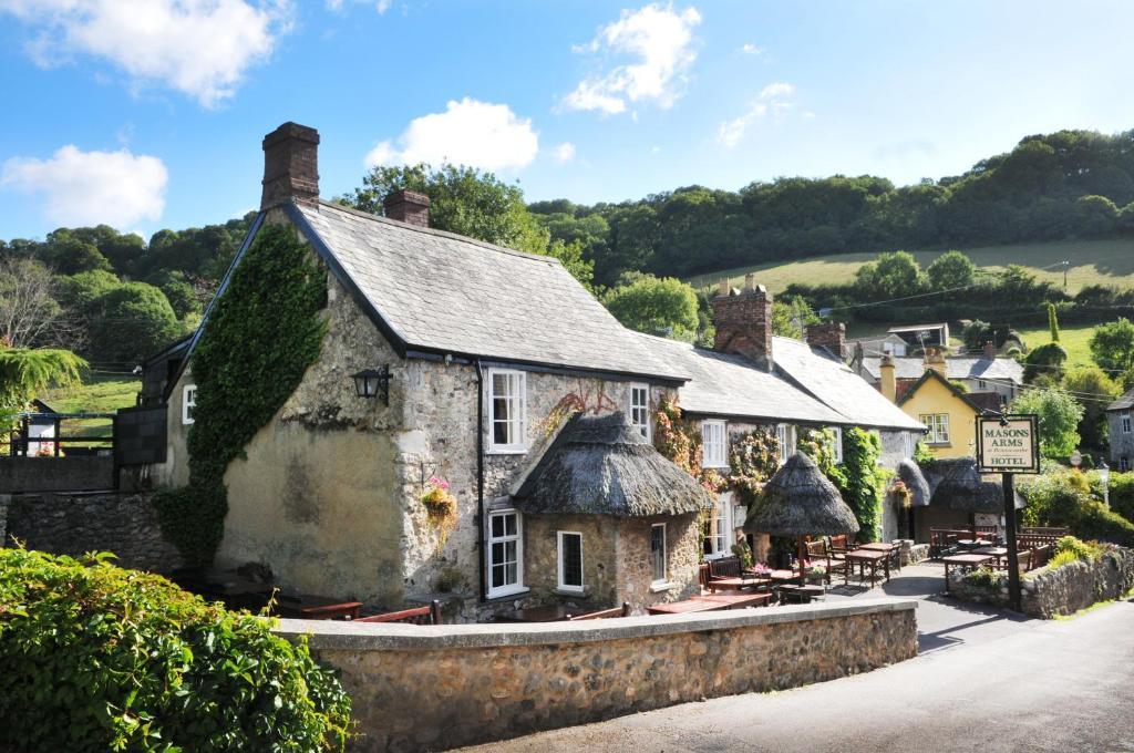 The Masons Arms Hotel Branscombe Kültér fotó